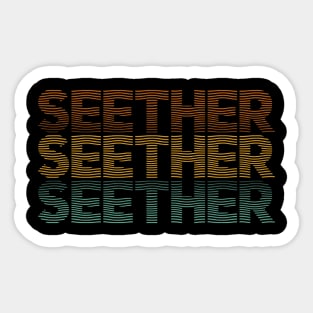 Distressed Vintage - Seether Sticker